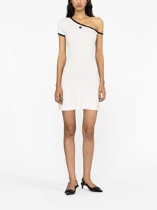 Courrèges Asymmetrische mini-jurk - Wit