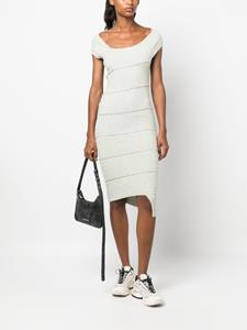 mm6maisonmargiela MM6 Maison Margiela Asymmetrische midi-jurk - Groen