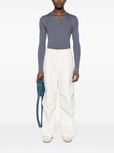 jilsander Jil Sander Mid rise straight broek - Beige