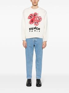 carharttwip Carhartt WIP Newell mid waist jeans met toelopende pijpen - Blauw