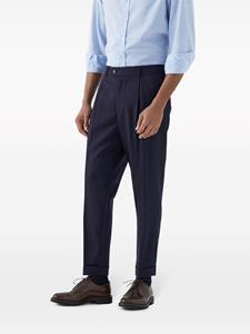 brunellocucinelli Brunello Cucinelli Geruite broek - Blauw