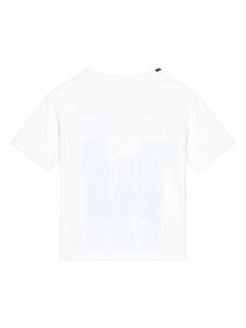 dolce&gabbanakids Dolce & Gabbana Kids T-shirt met tekst - Wit