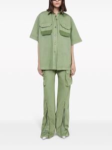 stellamccartney Stella McCartney Blouse met korte mouwen - Groen