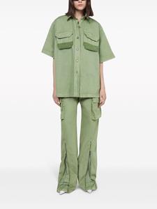 Stella McCartney Blouse met korte mouwen - Groen