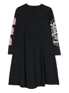 Nununu Jurk met print - Zwart