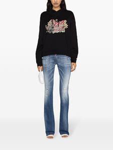 Dsquared2 Hilde Doll Cool cotton hoodie - Zwart