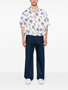 sociétéanonyme Société Anonyme Red Cross straight jeans - Blauw