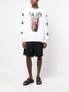 philippplein Philipp Plein Sweater met print - Wit