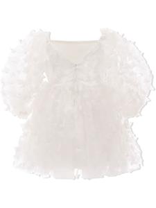 Tulleen Mini-jurk - Wit