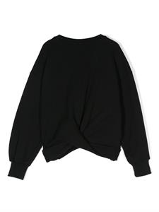 msgmkids MSGM Kids Sweater verfraaid met kristallen - Zwart