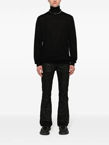 Rick Owens high-neck wool jumper - Zwart