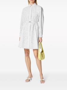 Versace Blousejurk met Barocco borduurwerk - Wit