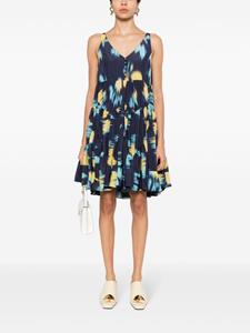 Lanvin Charmeuse mini-jurk - Blauw