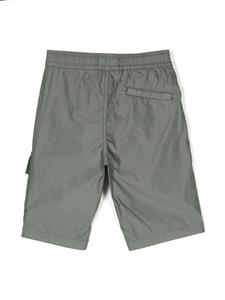 stoneislandjunior Stone Island Junior Shorts met Compass-logopatroon - Groen