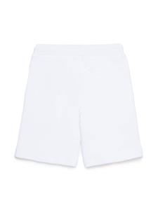 dsquared2kids DSQUARED2 KIDS Katoenen shorts met logoprint - Wit