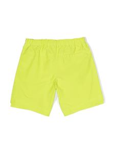 moschinokids Moschino Kids Shorts met elastische tailleband - Groen