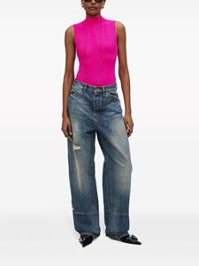 marcjacobs Marc Jacobs Grunge jeans met wijde pijpen - Blauw