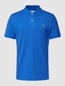 T-shirt Lacoste Poloshirt Pique Kobaltblauw