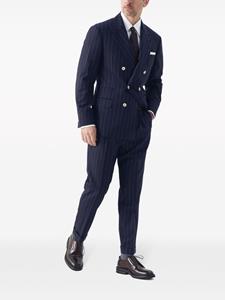 brunellocucinelli Brunello Cucinelli Wollen broek - Blauw