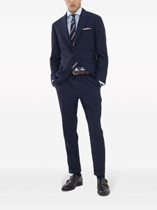 brunellocucinelli Brunello Cucinelli Mid waist pantalon - Blauw