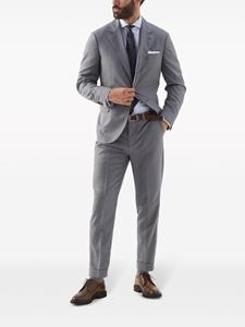 brunellocucinelli Brunello Cucinelli Mid waist pantalon - Grijs