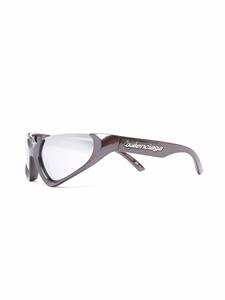 balenciagaeyewear Balenciaga Eyewear Xpander zonnebril met cat-eye montuur - Grijs
