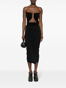 rickowens Rick Owens Asymmetrische rok - Zwart