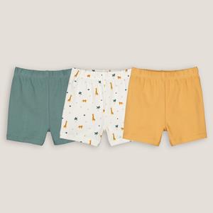 LA REDOUTE COLLECTIONS Set van 3 shorts in katoen