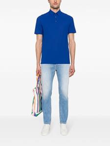 Zanone Poloshirt met korte mouwen - Blauw