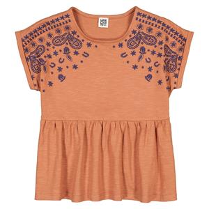 LA REDOUTE COLLECTIONS T-shirt met korte mouwen en geborduurd motief