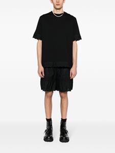 simonerocha Simone Rocha Katoenen shorts met broderie anglaise - Zwart