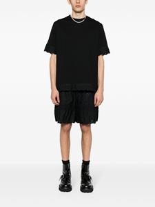 Simone Rocha broderie-anglaise cotton shorts - Zwart