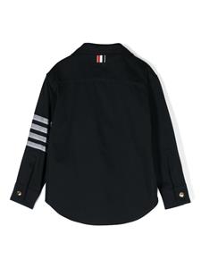 thombrownekids Thom Browne Kids Katoenen shirtjack - Blauw