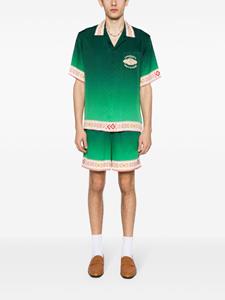 Casablanca Zijden shorts - Groen