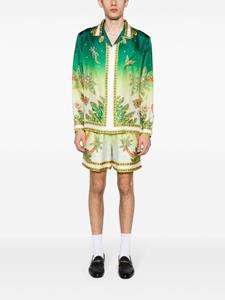 Casablanca Zijden shorts - Groen