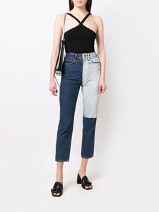 philippplein Philipp Plein Jeans met patch - Blauw