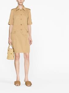 toryburch Tory Burch Camp mini-jurk - Beige