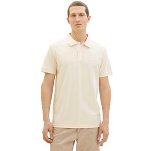 TOM TAILOR Poloshirt mit Knopfleiste und Logo