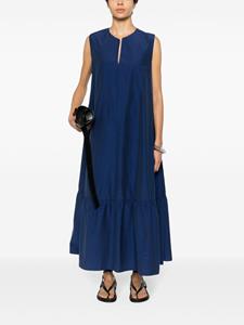 Antonelli A-line sleeveless dress - Blauw