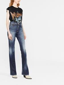 Philipp Plein Jeans met gerafelde afwerking - Blauw