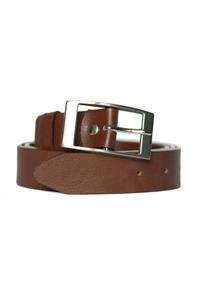 FAIRMA ETHICAL DESIGN Herren vegan Herrengürtel Noe Elegante Nuss Hellbraun