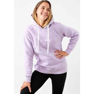 Zwillingsherz Kapuzensweatshirt Kordel mit Schriftzug