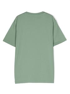 C.P. Company Kids logo-print cotton T-shirt - Groen