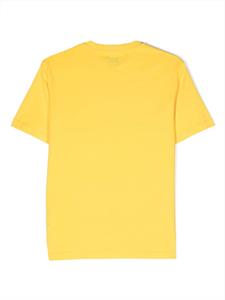 c.p.companykids C.P. Company Kids T-shirt met logoprint - Geel