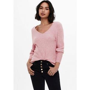 ONLY V-Ausschnitt-Pullover "ONLATIA L/S V-NECK CUFF KNT"