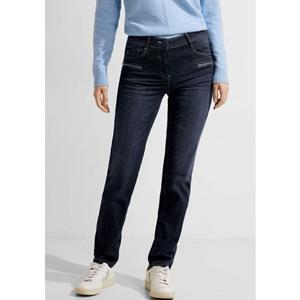 Cecil 5-Pocket-Jeans, mit Zipperdetails