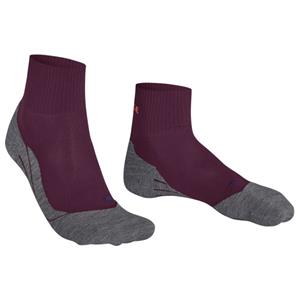 Falke Tk5 Short Cool Women Dames Wandelsok Dark Mauve