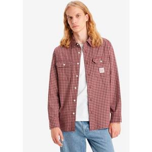 Levis Langarmhemd "CLASSIC WORKER -WORKWEAR REDS", mit 2 verschließbaren Brusttaschen