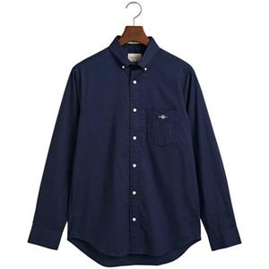 Gant Langarmhemd "REG POPLIN SHIRT", mit Label Stickerei auf der Brusttasche