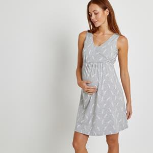 LA REDOUTE COLLECTIONS Nachthemd voor zwangerschap en borstvoeding